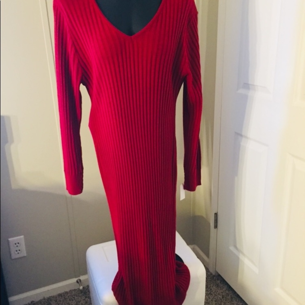 Sweater dress